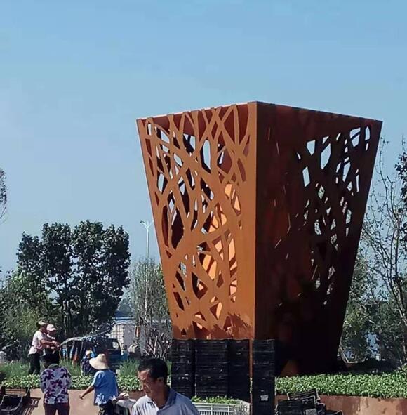衡东耐候钢板雕塑