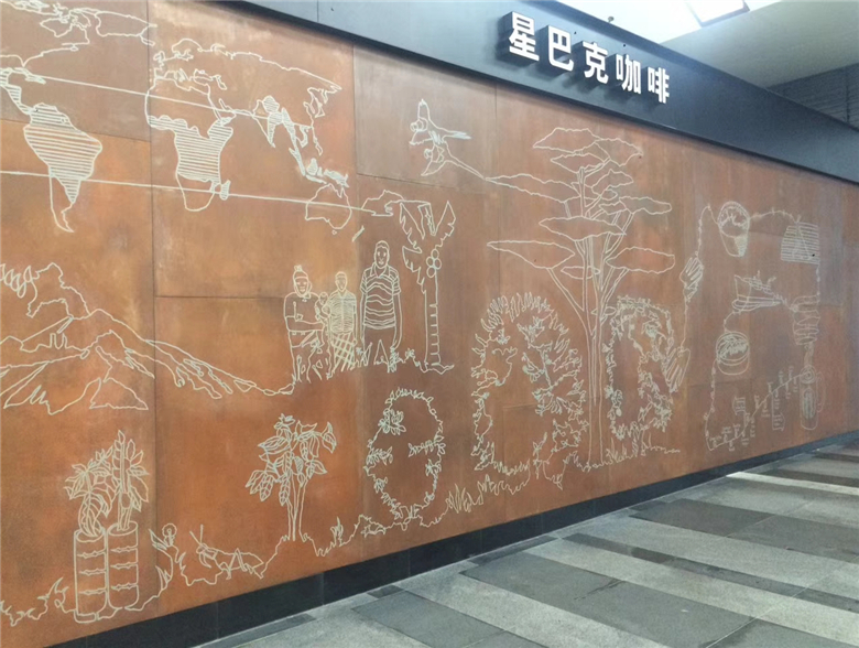 衡东耐候钢幕墙